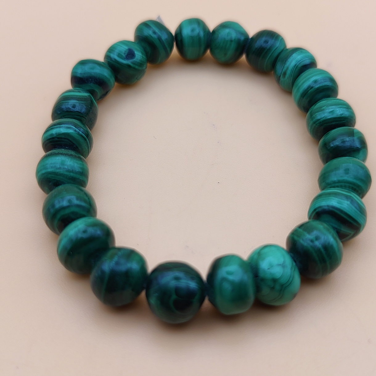 Malakit Armbånd 10mm Perler
