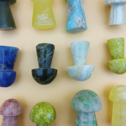 Mini Svampe i Calcit