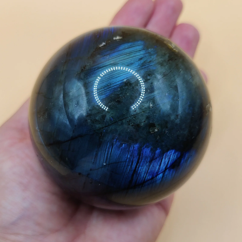 Labradorit Kugle