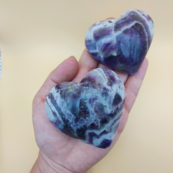 Drmme Ametyst/Chevron Hjerte