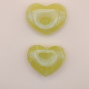Lemon Calcit Hjerte