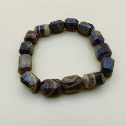 Chokolade Calcit Armbnd