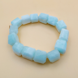 Caribisk Calcit Armbnd