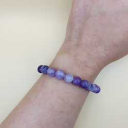 Lepidolit Armbnd 8mm