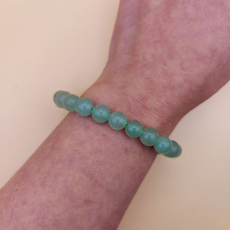 Gr�n Aventurine Armb�nd 8mm