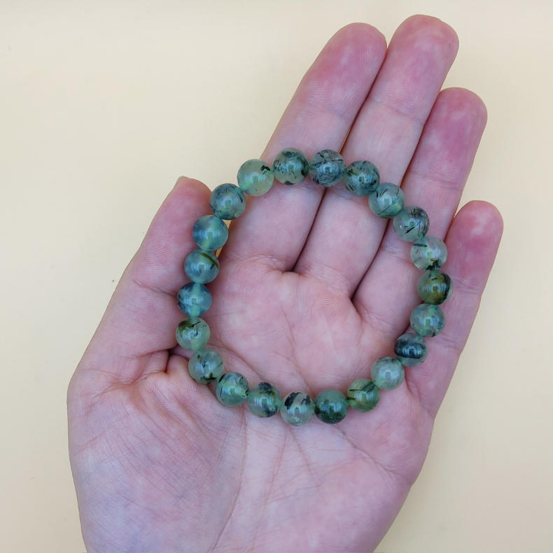 Prehnit Armb�nd 8 mm