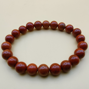 Rd Jasper Armbnd 8mm