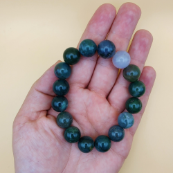 Moss Agat Armbnd