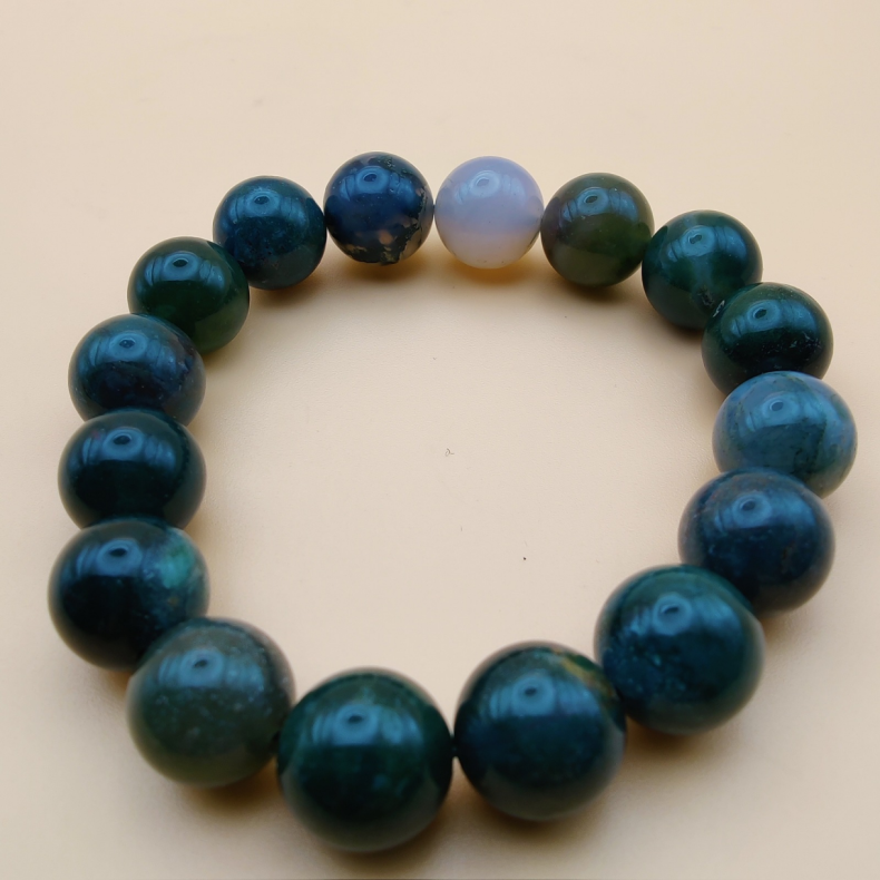 Moss Agat Armb�nd