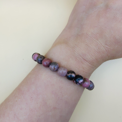 Rhodonit Armbnd