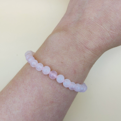 Rosakvarts Armbnd