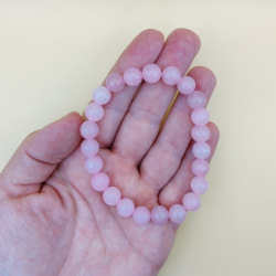 Rosakvarts Armbnd