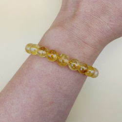 Citrin armbnd 8mm