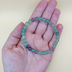 Fluorit Armbnd 6 mm
