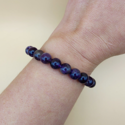 Ametyst armbnd