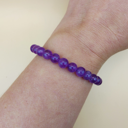 Ametyst armbnd