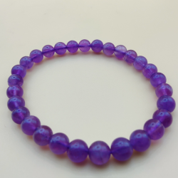 Ametyst armbnd