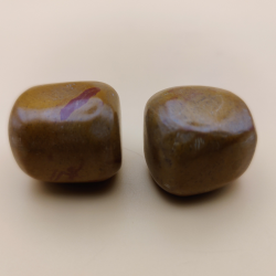 Brun Aventurin Lommesten