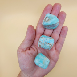 Bl Aragonit Lommesten