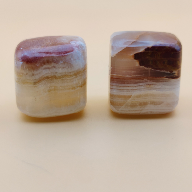 Fersken Onyx Lommesten