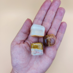 Fersken Onyx Lommesten