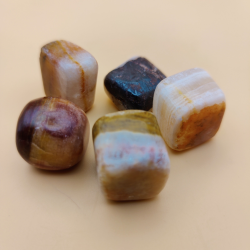 Fersken Onyx Lommesten