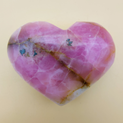 Pink Aragonit Hjerte