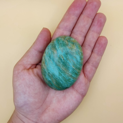 Grn Aventurin Palm sten 