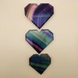 Fluorit Hjerte