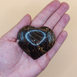 Chokolade Calcit hjerte