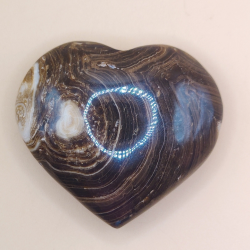 Chokolade Calcit hjerte
