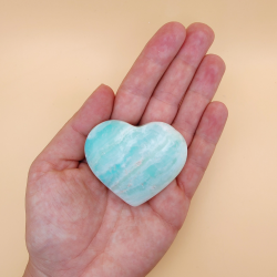 caribisk calcit hjerte