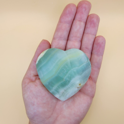 Pistacie Calcit Hjerte