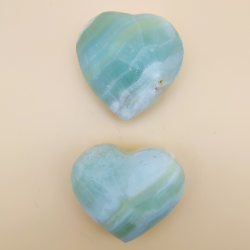 Pistacie Calcit Hjerte