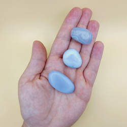 Blonde Agat Lommesten