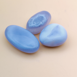 Blonde Agat Lommesten