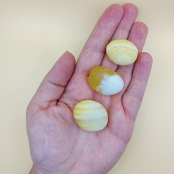 Gul Calcit Lommesten