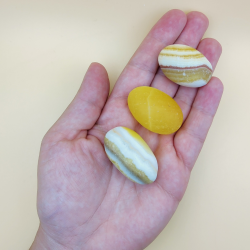 Gul Calcit Lommesten