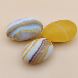 Gul Calcit Lommesten