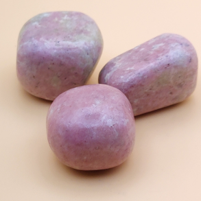 Pink Aragonit Lommesten