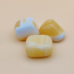 Gul Calcit Lommesten