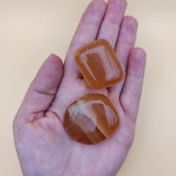 Honning Calcit Lommesten