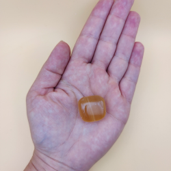 Honning Calcit Lommesten