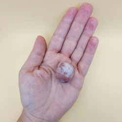 Rd og Hvid Jasper Lommesten