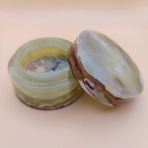 Grn Onyx Smykkeskrin 