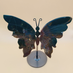 Sommerfugl Med Krystal Vinger 