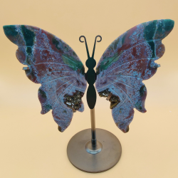 Sommerfugl Med Krystal Vinger 