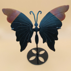 Sommerfugl Med Krystal Vinger 