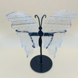 Sommerfugl Med Krystal Vinger 