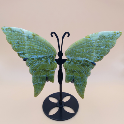 Sommerfugl Med Krystal Vinger 